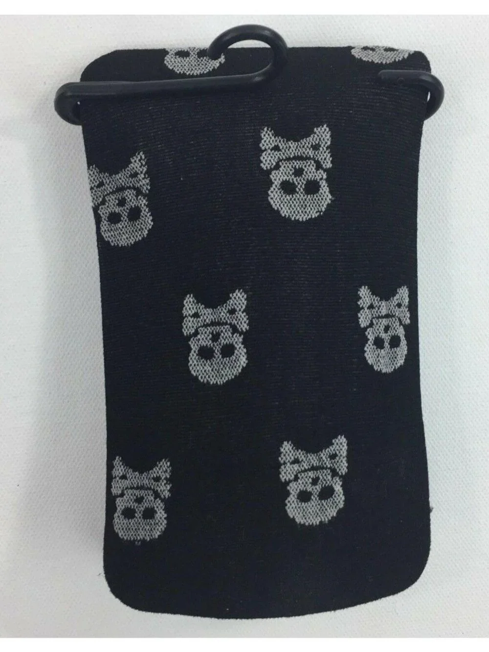Halloween Costume Adult Black Skull Crossbones Tights M/L Punk Rock Medium Large